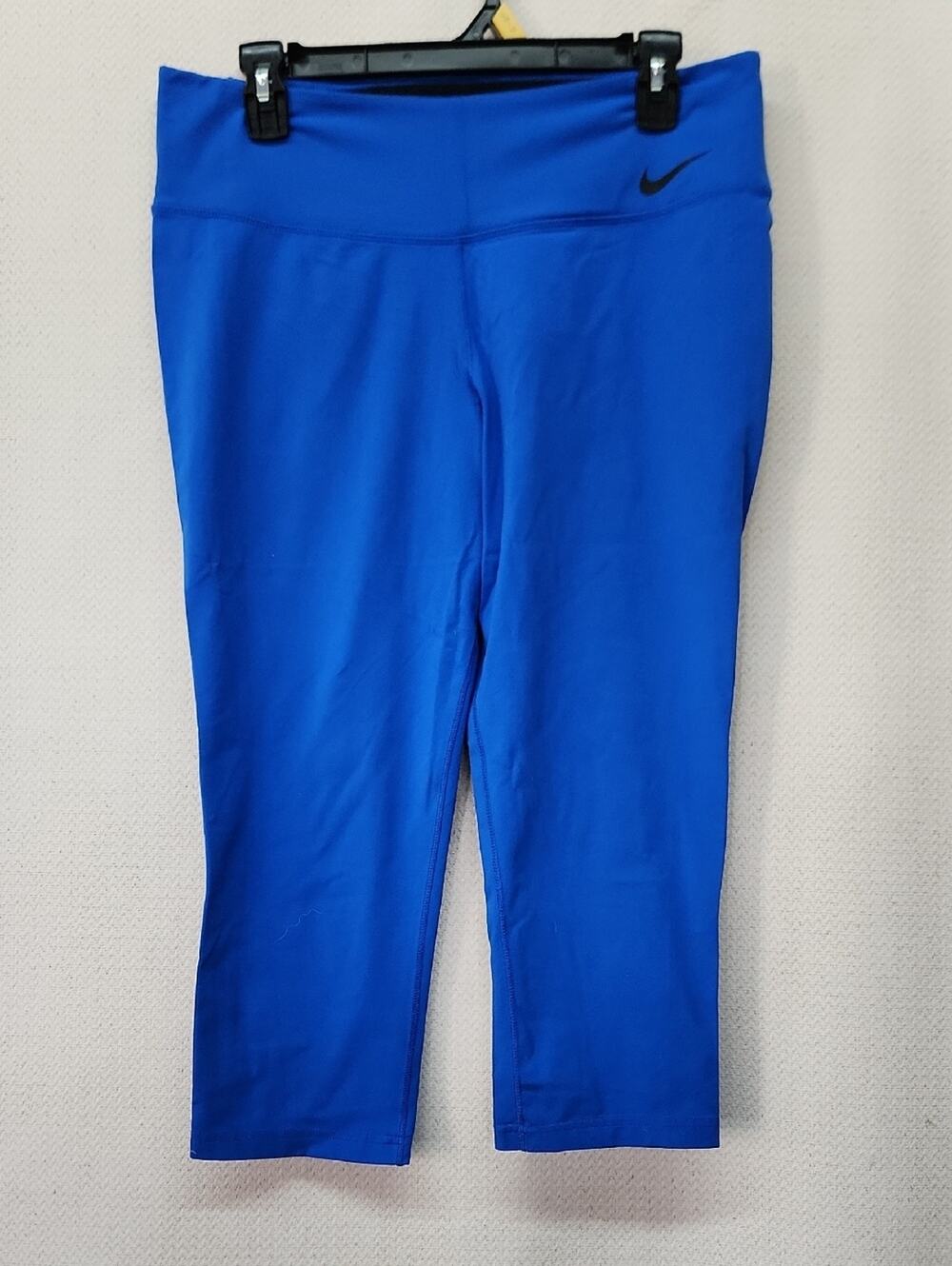 Nike Girls' Royal Blue Capri Leggings with Swoosh